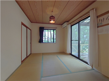 和室をLDK側より