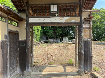 本地　古家玄関