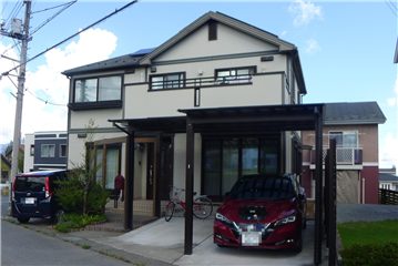 建物外観/北方向を撮影