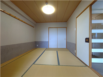和室をLDK側より