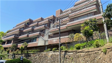マンション外観／ブリックストーンレンガの外壁