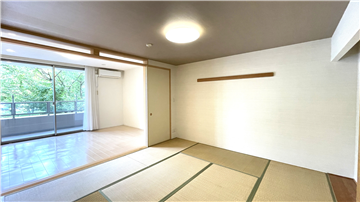 和室からLDK方向を撮影