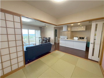 和室からの景色
