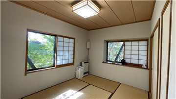 和室2(居室入口から撮影)
