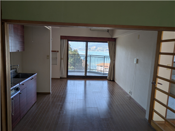 LDK(和室側から撮影)