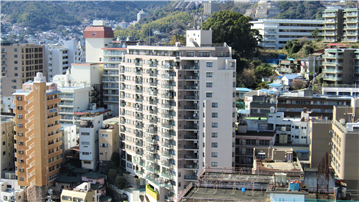 マンション外観／北西側より撮影