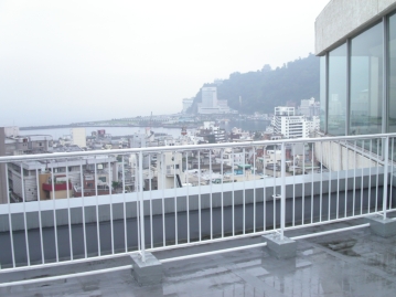 見晴らしの良い屋上