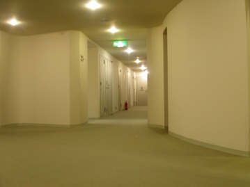 関内の内廊下