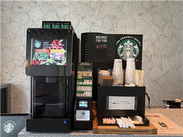 パーティラウンジではスターバックスコーヒーをご利用頂けます（